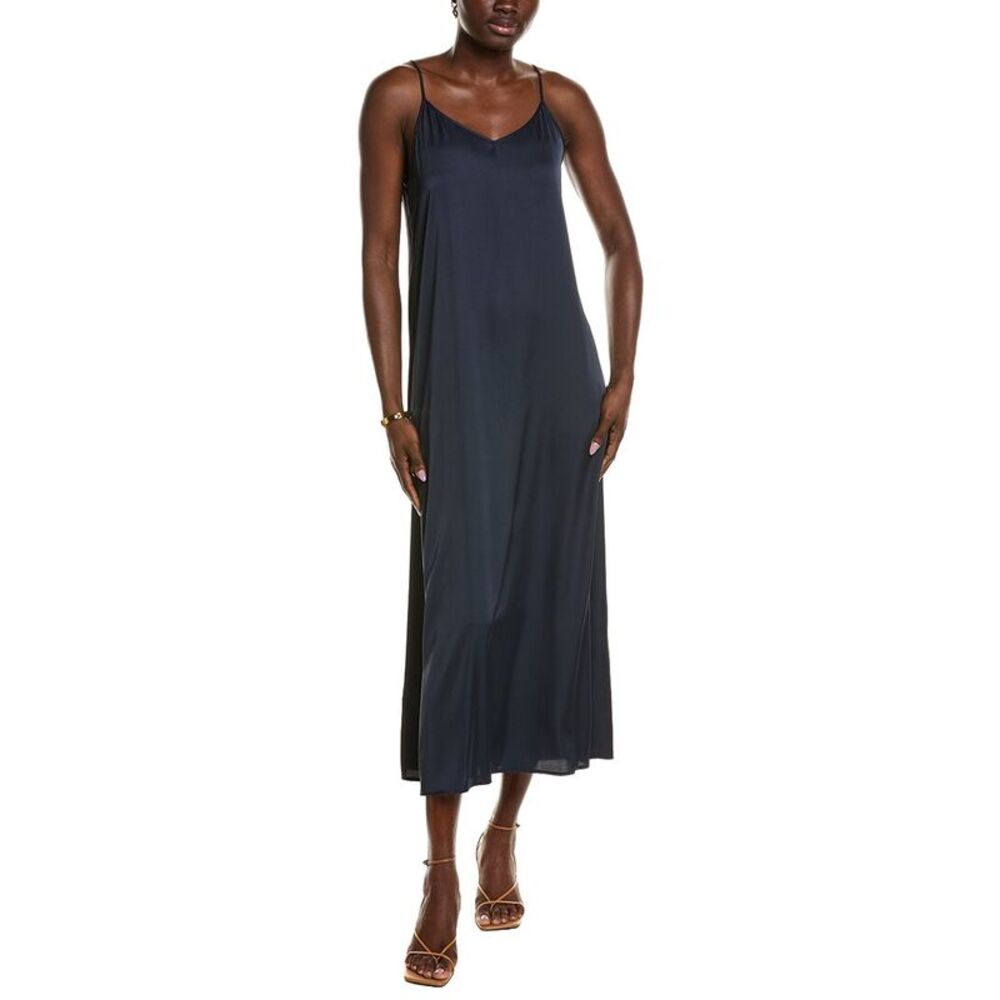 Point Womens  Satin Slip Dress